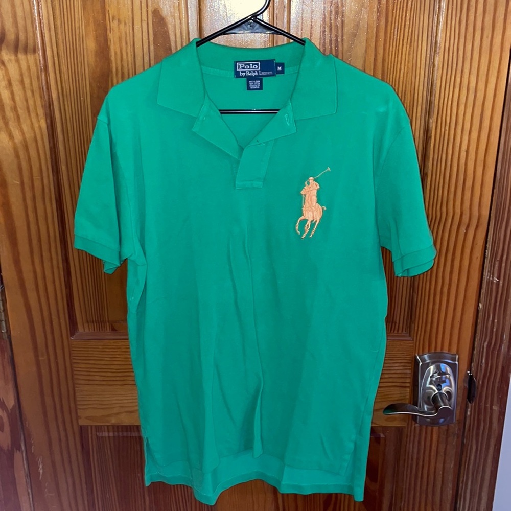Green Ralph Lauren Big Pony Polo